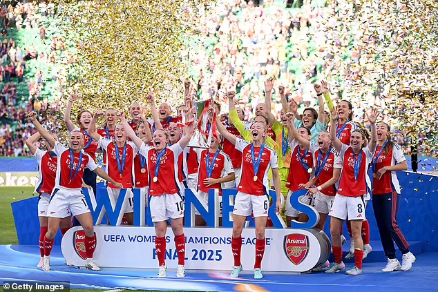 Arsenal Women Win The Champions&nbsp;League